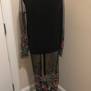 Sheer bohemian cardigan